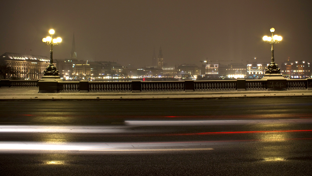 Lombardsbrücke and Binnenalster